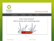 Tablet Screenshot of kallidusgroup.com